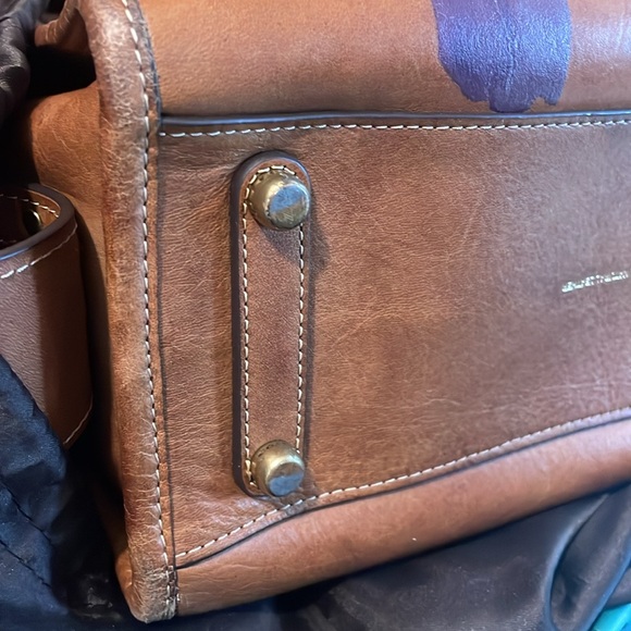 COACH X KŌKI Rogue 25 Natural Leather With Daisy Japan Limited W/ dustabg - Picture 12 of 15